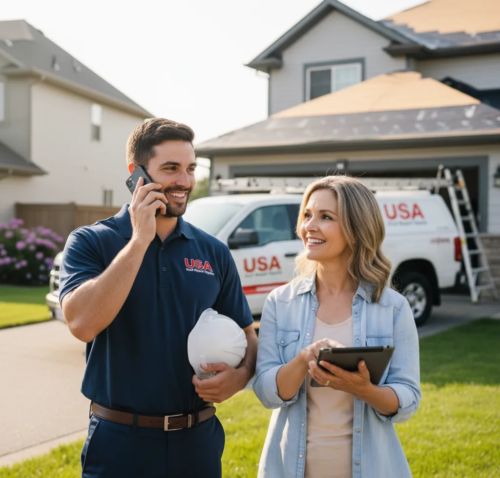 USA Roof Repair Experts customer support in Mcclellandtown